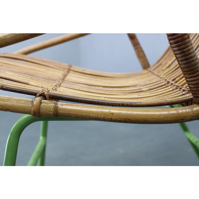 Rattan Lounge Chairs by Alan Fuchs for Uluv, Czechoslovakia, 1960s, Set of 2 For Sale - Image 9 of 18