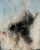Black Cloud by Matthew Saba | Oil Painting of abstract clouds in a light background For Sale
