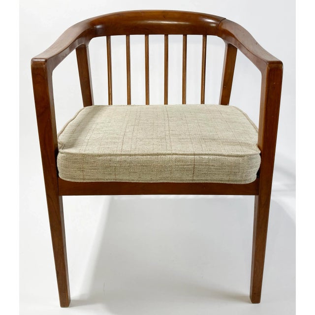 Mid 20th Century Vintage Folke Ohlsson for Dux MCM Danish Modern Arm Chair For Sale - Image 5 of 10