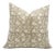 Fabdivine Indian Block Print Cushion Cover 14x14 Inch Duck Canvas-Manikarnika For Sale