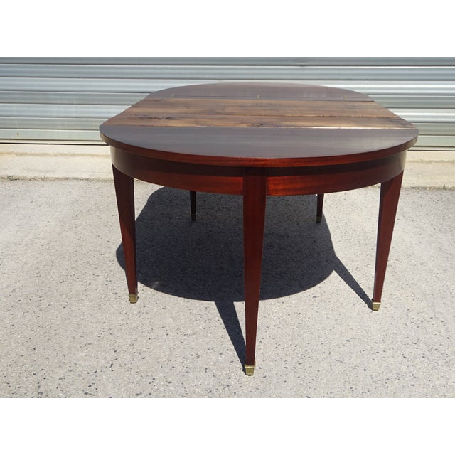 Empire Extendable Half-Moon Console Table, 1950s For Sale - Image 6 of 18