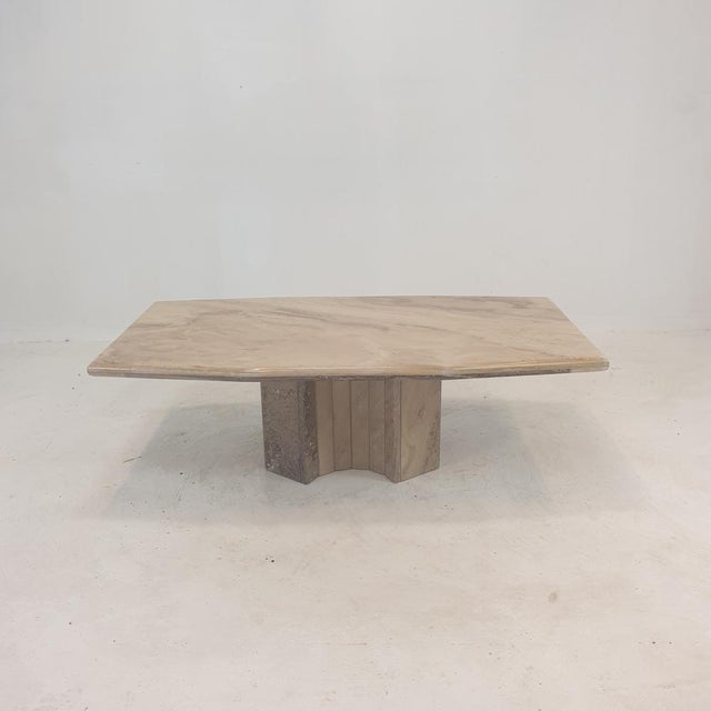 Italian Marble Coffee Table, 1970s For Sale - Image 11 of 18