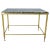 Metal Mid-Century Marble and Gilt Brass Coffee Table from Maison Jansen, France For Sale - Image 7 of 7