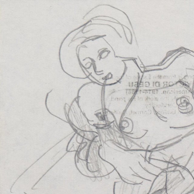 Created circa 1955 by Victor Di Gesu (American, 1914-1988) and stamped verso with certification of authenticity. Winner of...