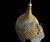 Not Yet Made - Made To Order Large Hand Hammered Brass Helmet Shield Set For Sale - Image 5 of 15