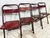 Military Folding Chairs, Europe, 1940s, Set of 4 For Sale - Image 9 of 18