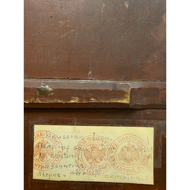 19th Century Icon Painting For Sale In Miami - Image 6 of 9
