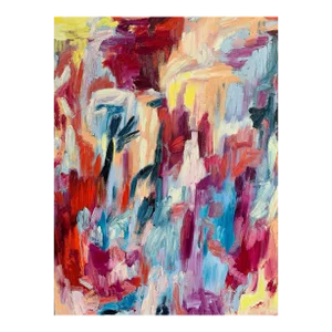 "Other People" by Monica Shulman Contemporary Abstract Expressionist Oil Painting