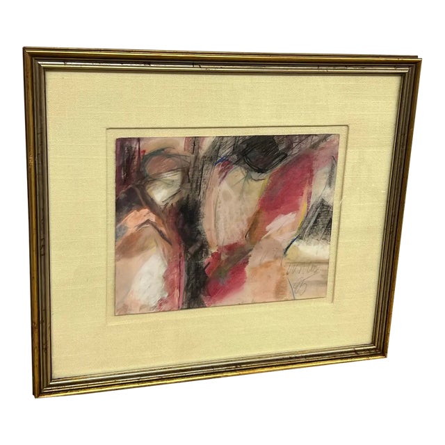 Nancy Willis Solace Signed Pastel/Oil on Paper, Circa 2005 For Sale
