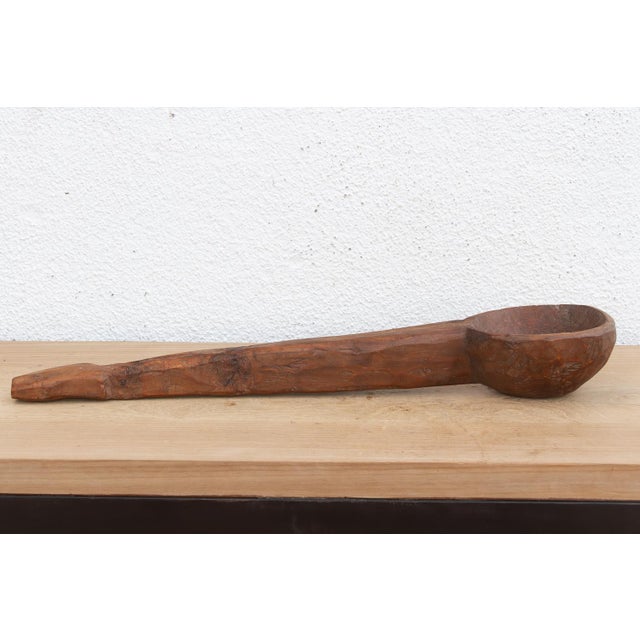 Antique Primitive Handle Ladle For Sale In Los Angeles - Image 6 of 7