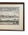The piece is an antique engraving (1647) of the Rhine River in Düsseldorf by Matthäus Merian the Elder and was part of...