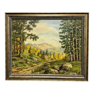 D. Rawson Johnson Mountain Landscape Painting For Sale