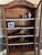 French Provincial 1970s Elegant French Provincial Curio Cabinet / Display Hutch – Solid Wood Glass China Cabinet For Sale - Image 3 of 4