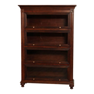 Ethan Allen British Classics Barrister Bookcase (B) For Sale