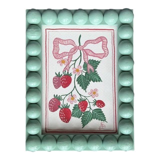 Contemporary Felicity Buchanan Strawberry Bunch Repro Print, Framed For Sale