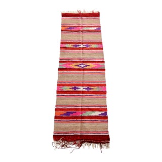 Vintage Southwestern Runner Rug For Sale