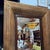 Asian Lacquered Rattan Floor Mirror, Antique For Sale - Image 3 of 12