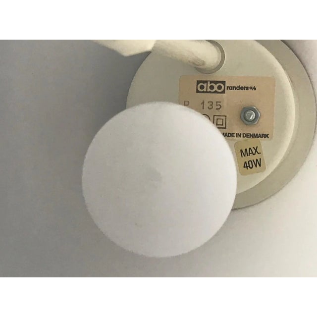 Scandinavian Table Lamp from Abo Randers, 1960s, in Very Good conditions. Designed 1960 to 1969 This piece has an...