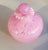 Pink and White Marbled Murano Glass Perfume Bottle with Stopper, 1950s For Sale - Image 4 of 4