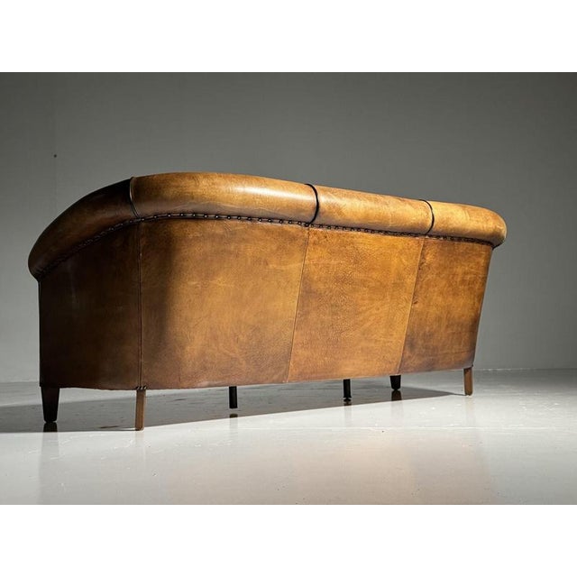 Classic Sheepskin 3-Seater Sofa For Sale - Image 18 of 18