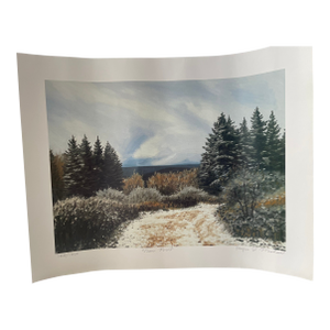 "View Point" Signed Print by Wayne Michaud