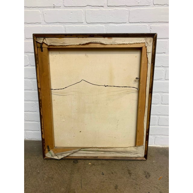 Modernist Geometric Painting, 1971 For Sale - Image 12 of 13