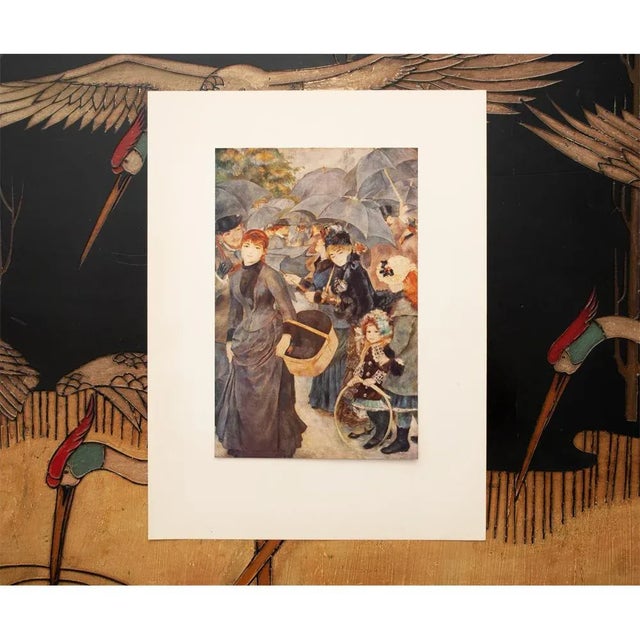 1950s 1950s After Auguste Renoir "The Umbrellas" First Edition Photogravure For Sale - Image 5 of 8