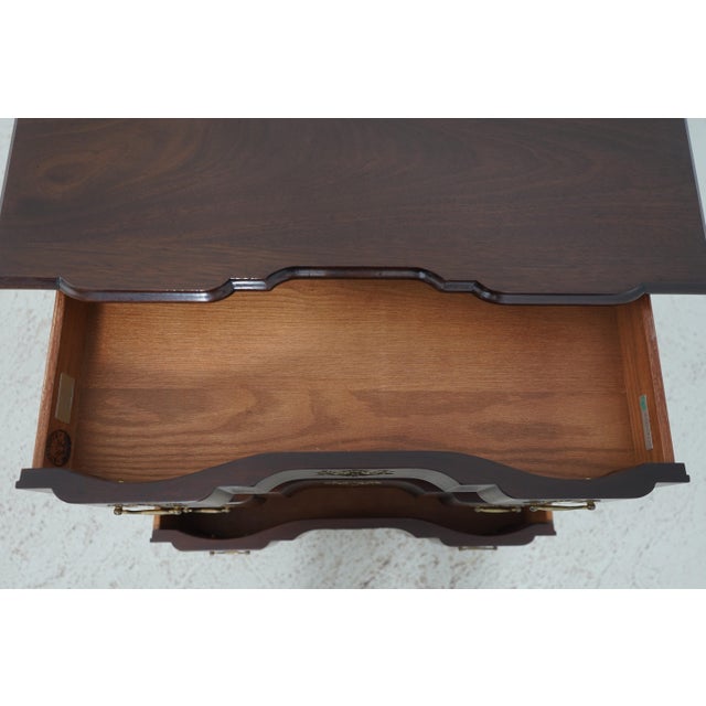 Kittinger Kittinger T223 Goddard Townsend Block Front Mahogany Chest For Sale - Image 4 of 12