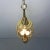 Three-Light Glass & Brass Hallway Lantern from Fontana Arte For Sale - Image 6 of 11