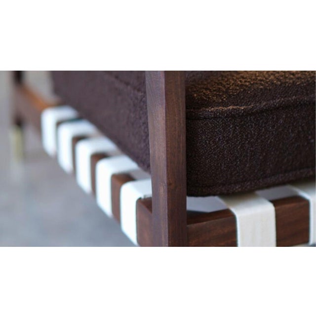 Walnut Lounge Chairs by Edmond J. Spence, Circa 1950s For Sale - Image 9 of 10