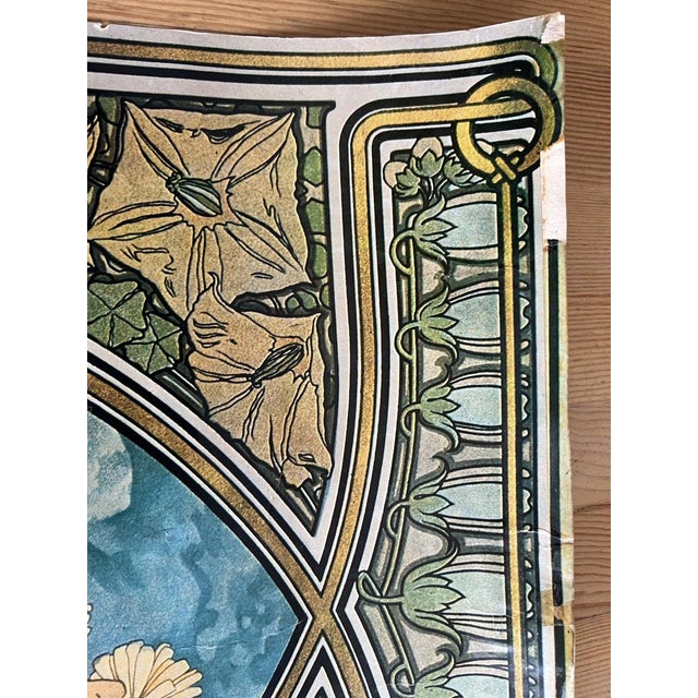 Posters after Alphonse Mucha from Athena Reproductions Ltd. London, 1973, Set of 3 For Sale - Image 10 of 12