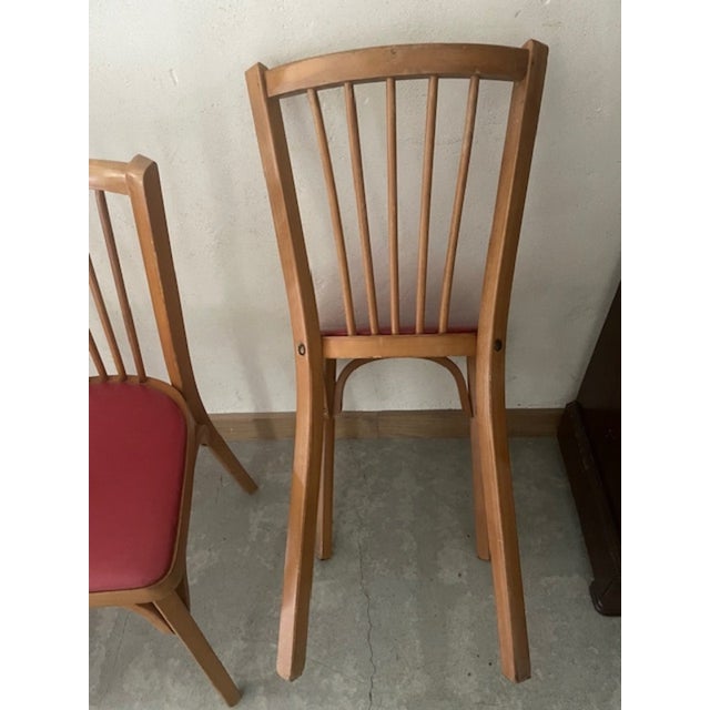 Baumann Chairs in Wood, Set of 4 For Sale - Image 5 of 6