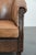 Vintage Club Chair in Sheepskin Leather For Sale - Image 9 of 13
