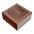 English 19th Century Square Jewelry Box For Sale
