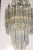 1970s Mid-Century Modernist Skyscraper Form, Three-Tier Cut Triedre Camer Chandelier For Sale - Image 5 of 6