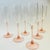 Postmodern Late 20th Century Boho Chic Pink Stem Champagne Flutes - Set of 6 For Sale - Image 3 of 7