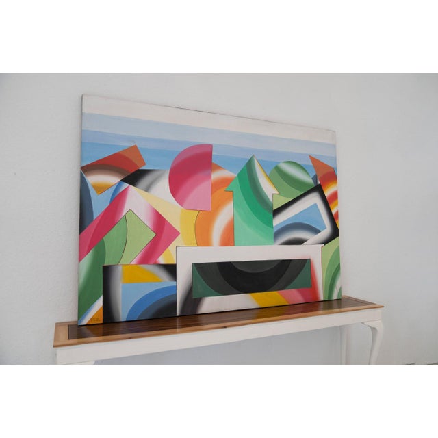 Abstract Composition, 2000, Acrylic on Canvas For Sale - Image 15 of 16