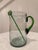 Mexican Vintage Mexican Handblown Glass Cactus Margarita Service Set - Set of 6 For Sale - Image 3 of 14