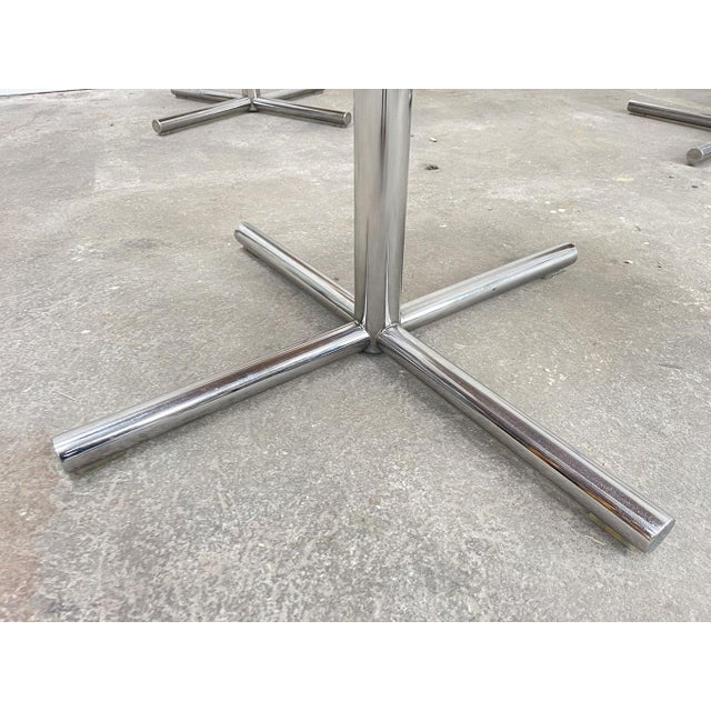 Vintage Round Side Table, 1990s For Sale - Image 4 of 9