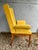 1940s Vintage Curved Arm Upholstered Armchair For Sale - Image 5 of 13