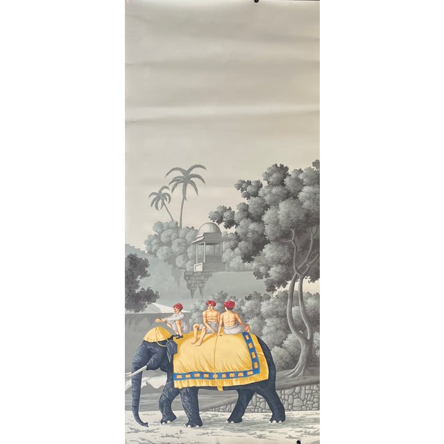 If you admire the timeless elegance of luxury scenic wallcoverings but seek a more accessible alternative, these hand-...