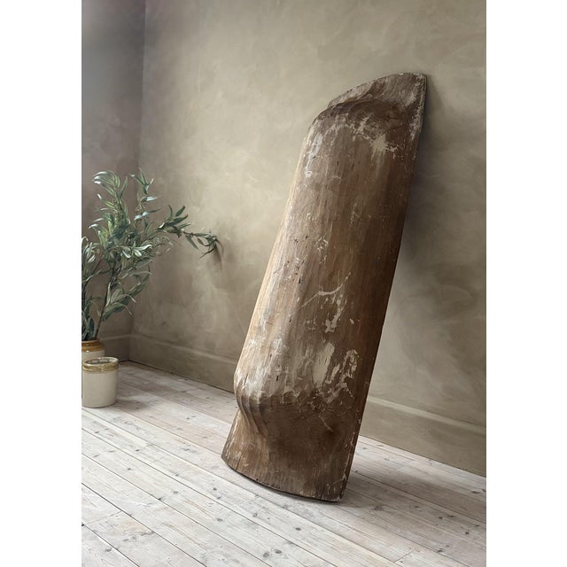 Softwood Trencher-form Dough Bowl For Sale - Image 9 of 13