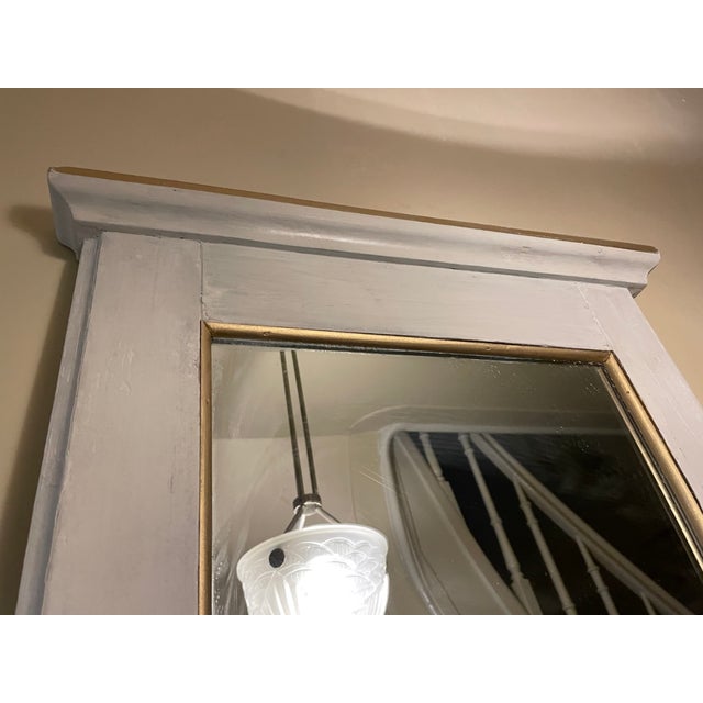 French Louis Sieze Style Narrow Mirror, 19th Century For Sale - Image 3 of 9