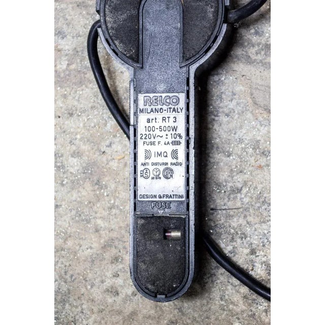 Metal Floor Lamp by Gianfranco Frattini for Relco Milano, Italy, 1980s For Sale - Image 7 of 8