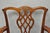 Antique Chippendale Style Mahogany Carved Fretwork Dining Chairs - Set of 10 For Sale In Philadelphia - Image 6 of 18