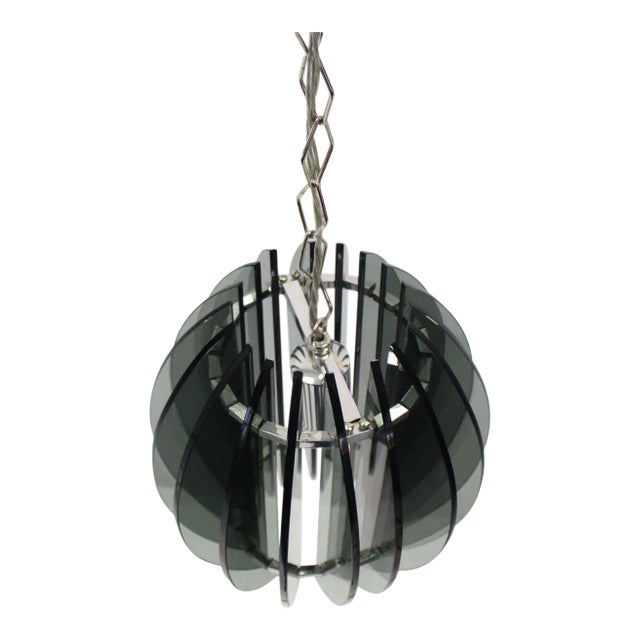 Veca Italian Mid-Century Modern Pendant Light For Sale