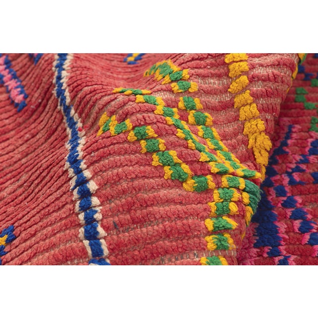 Vintage Azilal Moroccan Rug, 03'09 X 08'09 For Sale In Dallas - Image 6 of 10