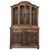 Richly carved walnut and beautifully balanced proportions distinguish this French Liégeois china buffet, designed to unite...
