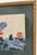 Vintage Framed Floral Needlepoint After Hokusai – Poppies and Butterfly For Sale In Orlando - Image 6 of 9