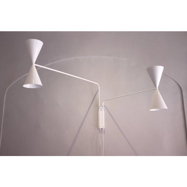 Bat Light with 2 Arms by Juanma Lizana For Sale - Image 4 of 16